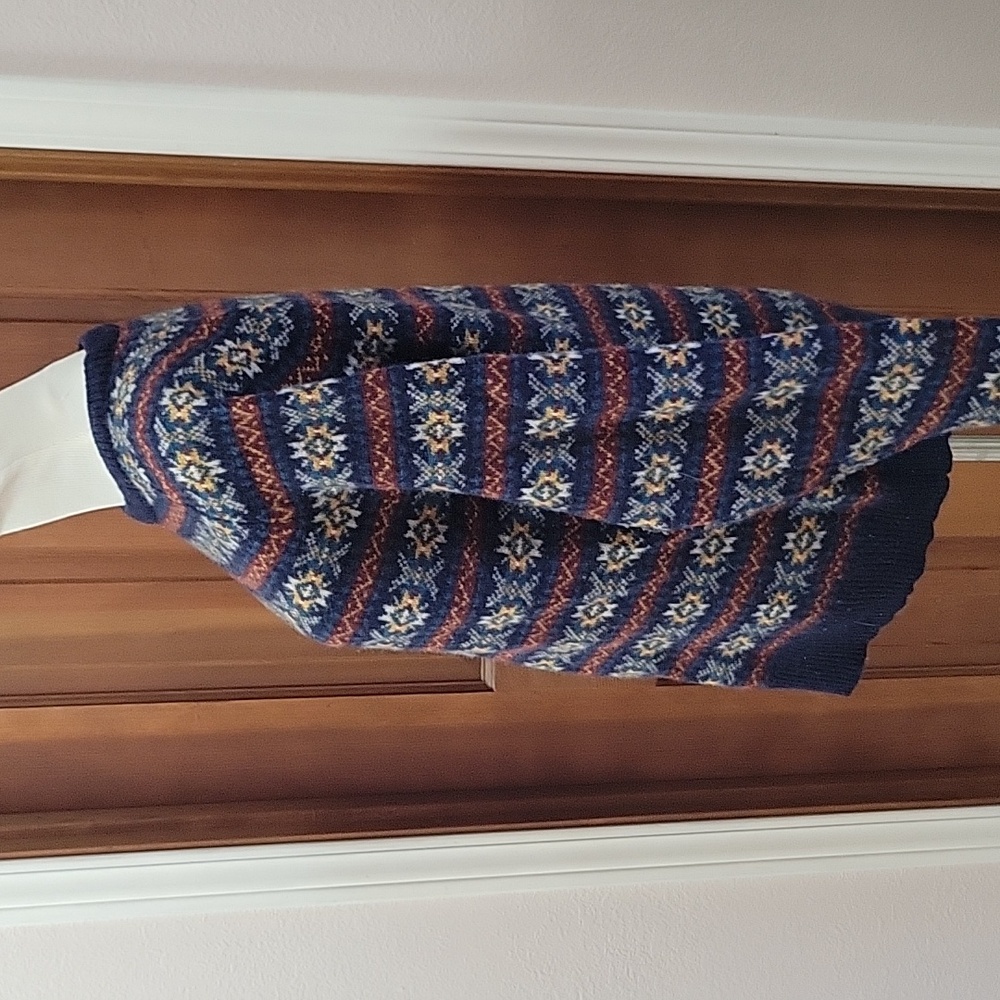 J. Crew Multicolor Patterned Crewneck Sweater - Picture 3 of 6